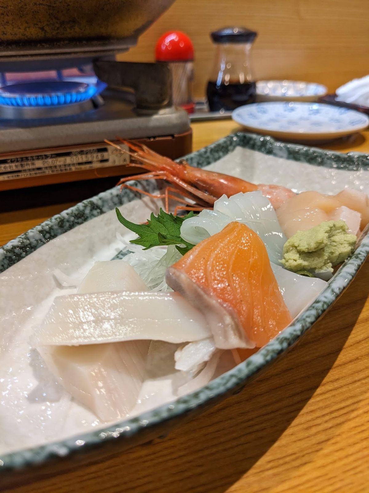 稚内のご当地グルメらしいのでタコしゃぶを食べに竹ちゃんへ。
タコしゃぶ御膳...