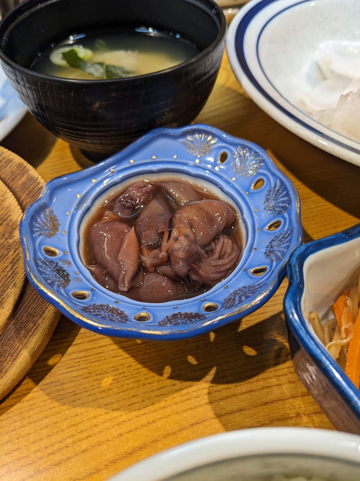 稚内のご当地グルメらしいのでタコしゃぶを食べに竹ちゃんへ。
タコしゃぶ御膳...