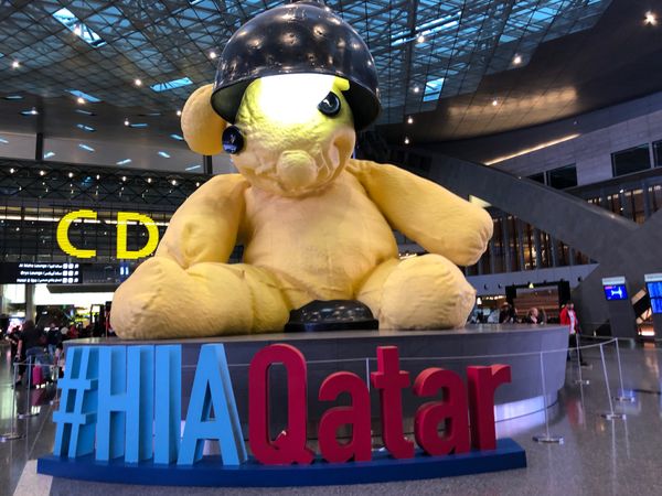 イタリア・ローマ「イタリア旅行」の写真：カタール空港
乗り継ぎ
何時間か待つ