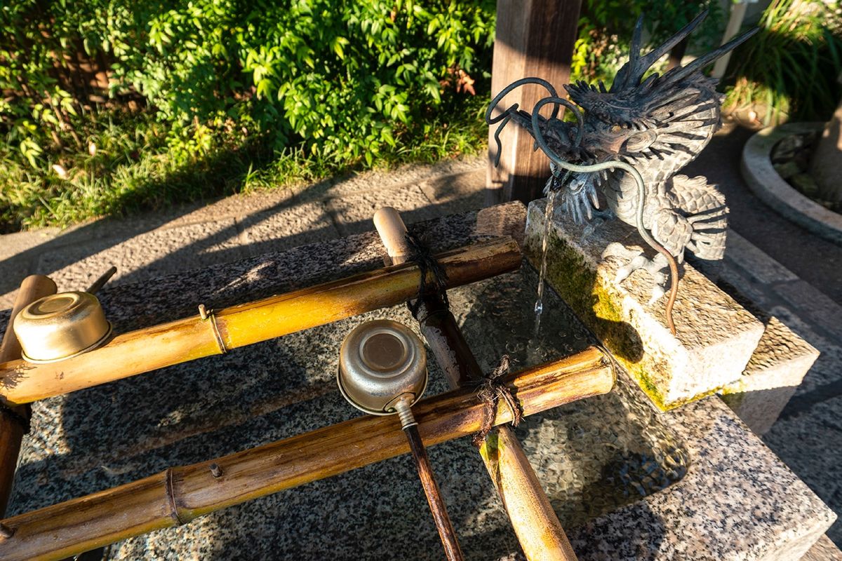 みたらし団子発祥のお店へ
水が落ちた時にできた泡が団子に見えたのがみたらし...