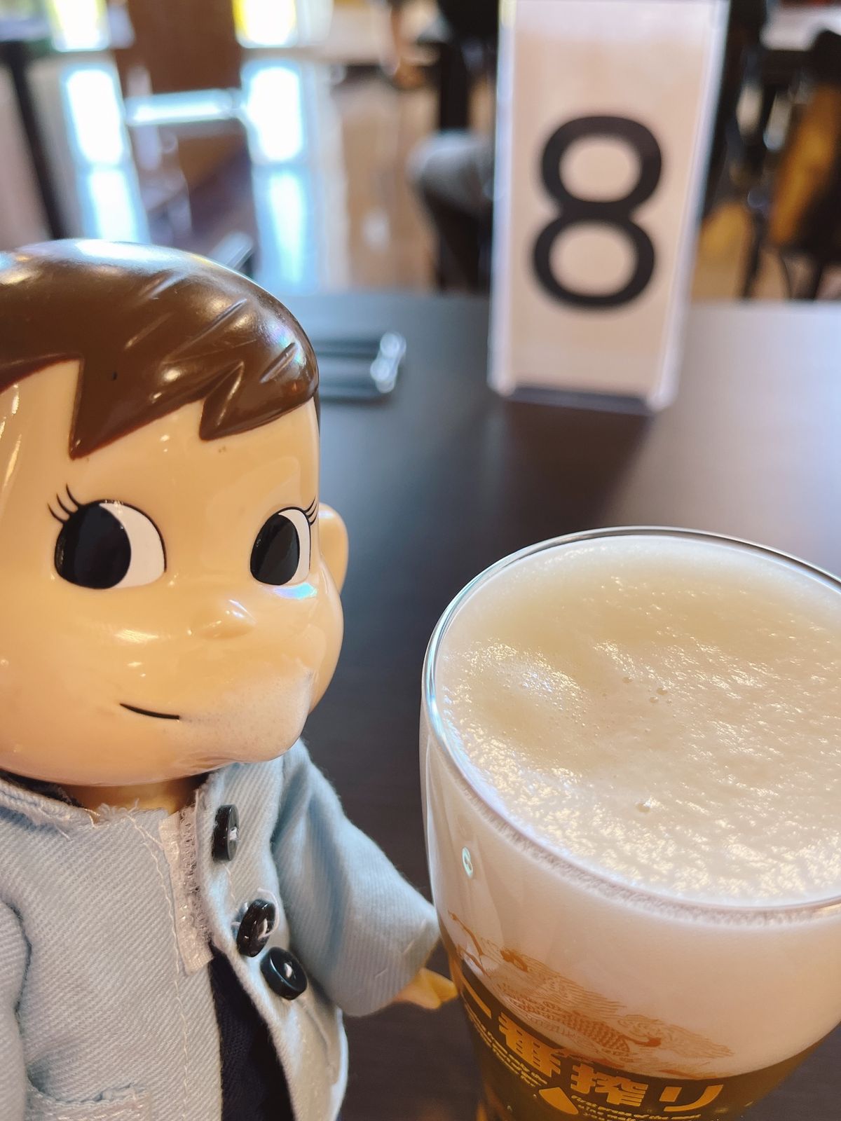 出来たての一番搾り
甘くて美味しい🤤