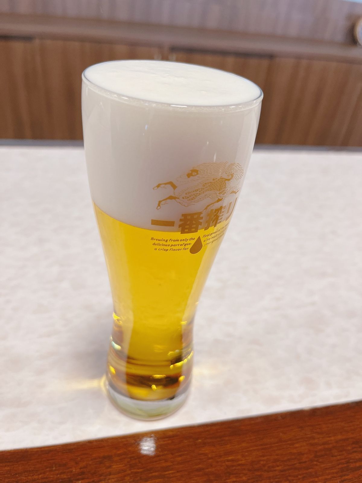 出来たての一番搾り
甘くて美味しい🤤