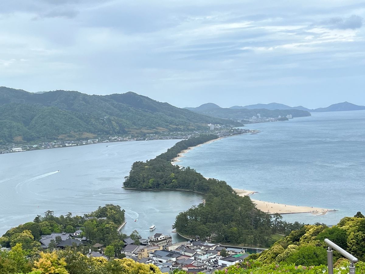 天の橋立から琵琶湖入り
琵琶湖バレー、黒壁スクエア、ラコリーナ近江八幡