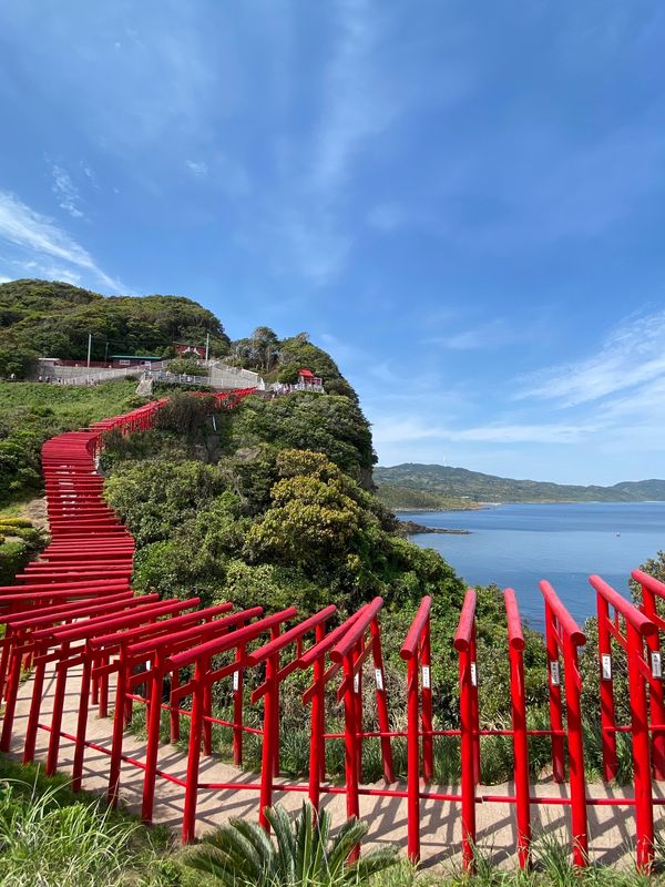 日本・島根県「GW山陰ドライブ３泊4日で点々と」の写真：山口県の人気スポット②
元乃隅神社
※渋...