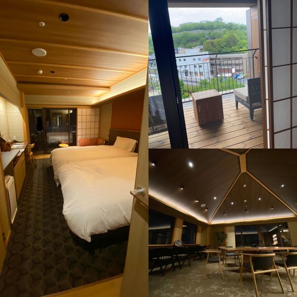 日本・島根県「GW山陰ドライブ３泊4日で点々と」の写真：3日目の津山の宿は

ザ•シロヤマテラス...