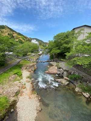 GW、角島と元乃隅神社の激混みを見事回避して次に目指すは
長門湯本温泉です...