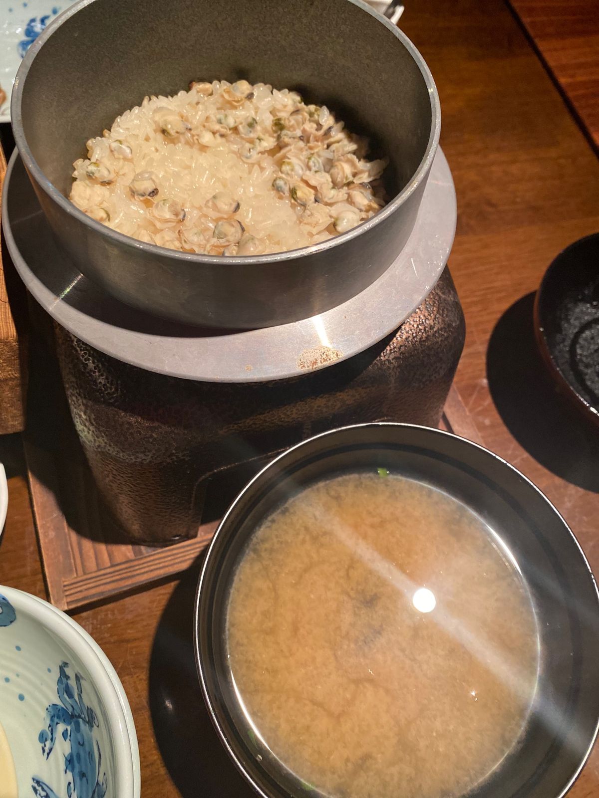 2日目、松江の夕食は
やはり　大和しじみ！

宍道湖沿いのしじみ居酒屋にて...