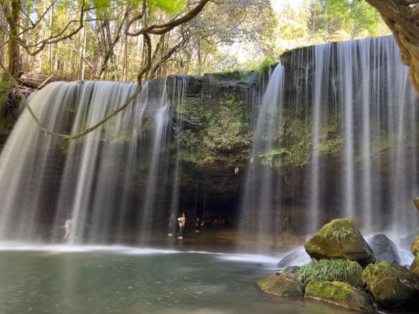 日本・長崎県「九州旅行(車中泊)」の写真：小国(鍋ヶ滝)
進撃の日田
博多