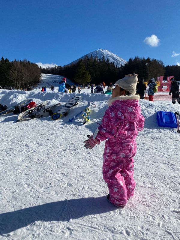 日本・山梨県「ふじてんスノーリゾート」の写真