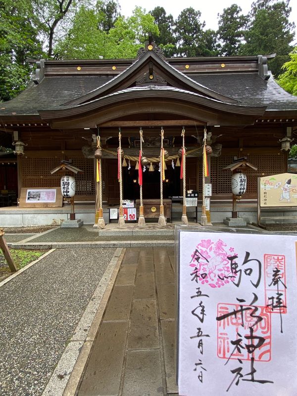 日本・岩手県花巻市「🌌SL銀河🌌」の写真：ありがたき御朱印もいただきながら。
お留...