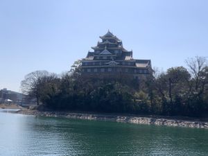 初、岡山後楽園