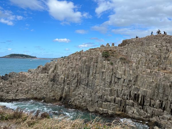 日本・福井県「北陸旅行(車中泊)」の写真：東尋坊
おろし蕎麦