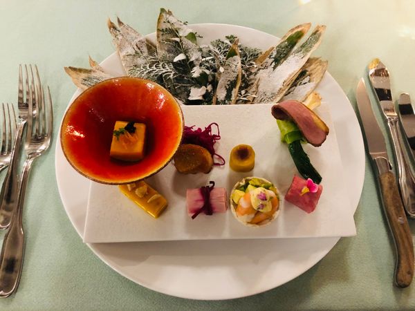 日本・長崎「雲仙」の写真：夕食