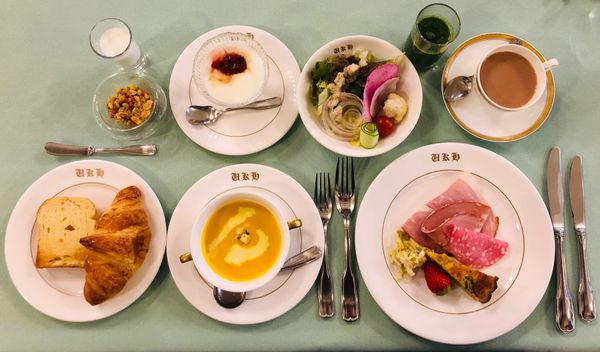 日本・長崎「雲仙」の写真：朝食