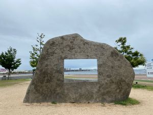 3日目、神戸港
見事な曇天！