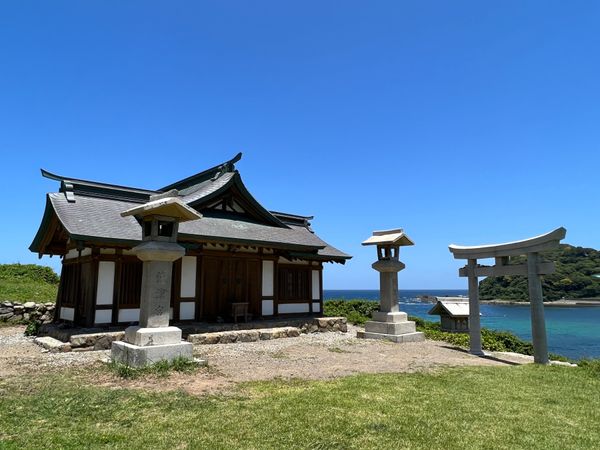 日本・福岡県「福岡　JALどこかにマイル旅6回目」の写真：福岡県大島
宗像大社遥拝所（世界遺産）
...