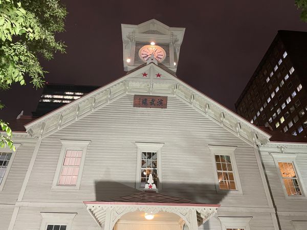 日本・北海道「札幌出張一泊二日」の写真：札幌時計台。日本三大がっかり名所に挙げら...