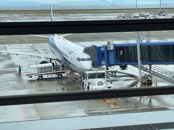 日本・北海道「札幌出張一泊二日」の写真：セントレアを出発して新千歳空港へ。