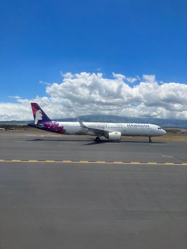 アメリカ(米国)・ホノルル「マウイ・オアフ🌺」の写真：初めはマウイ島🏝️