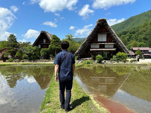 日本・岐阜県「白川郷/奥飛騨温泉郷」の写真：世界遺産白川郷