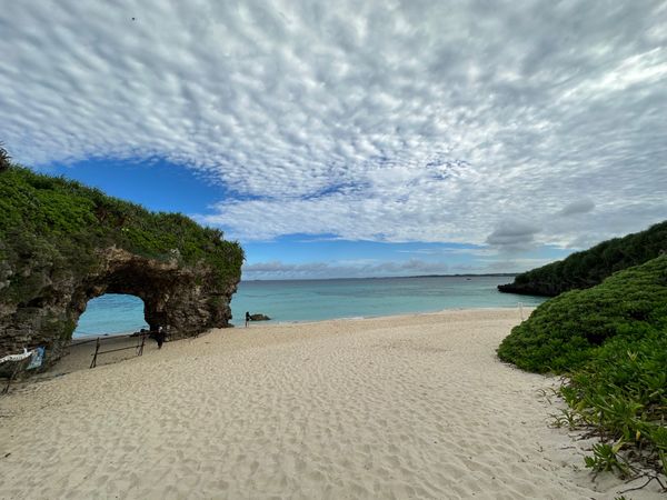 日本・沖縄県「宮古島旅行」の写真：宮古島のビーチは個性的