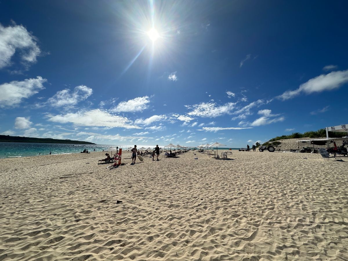 宮古島のビーチは個性的