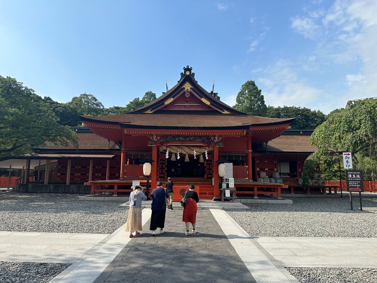 富士山本宮浅間大社、富士山かき氷、富嶽温泉