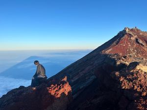 影富士、剣ヶ峰、御来光、三島岳、雲海