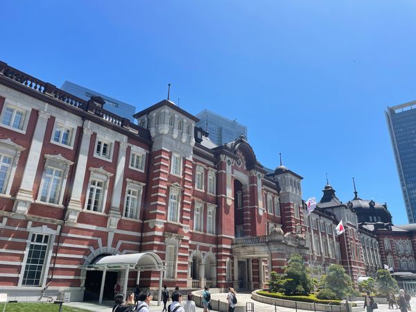 日本・神奈川県「東京・横浜一泊二日」の写真：何度見ても東京駅は美しいと思う。