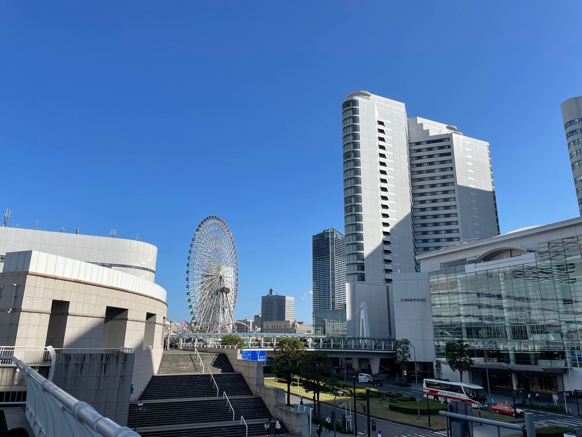 みなとみらい地区へ。