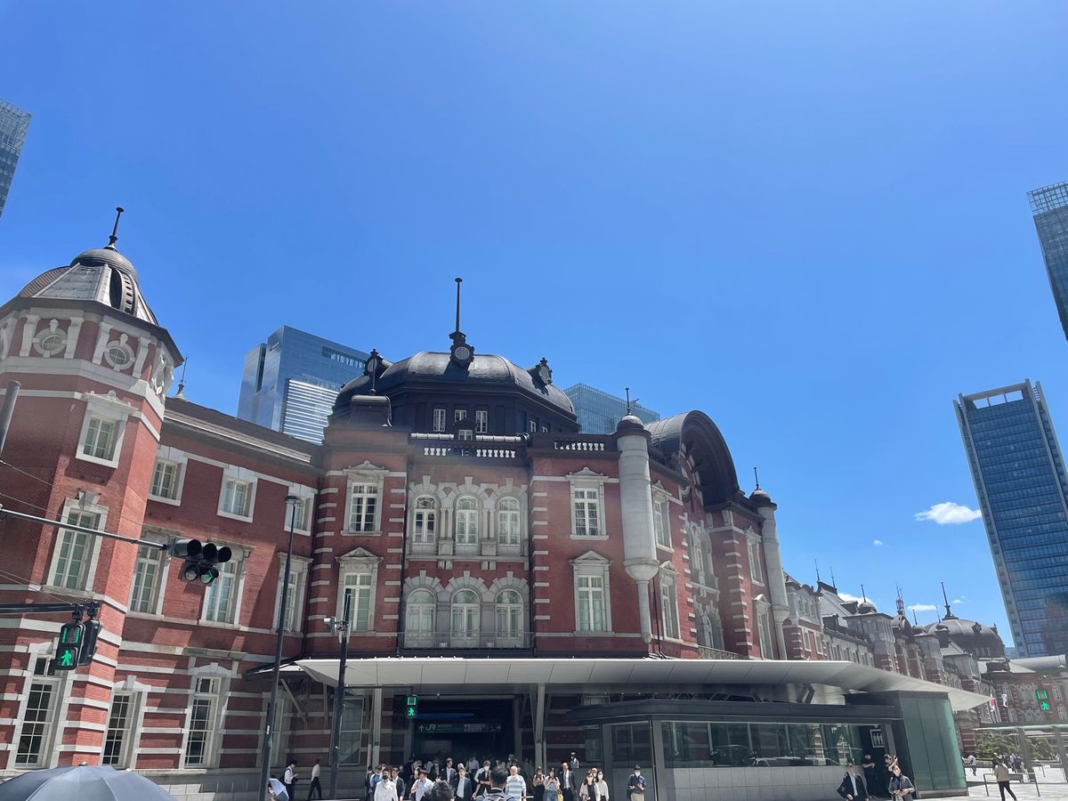 何度見ても東京駅は美しいと思う。