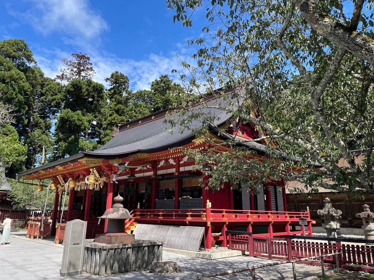東北旅行の二日目は松島方面へ。先ずは塩竈神社に参拝しました。