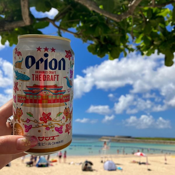 日本・沖縄県「沖縄旅行（座間味島と本島の旅）」の写真：本島でのパラセーリングと
大好きなオリオ...