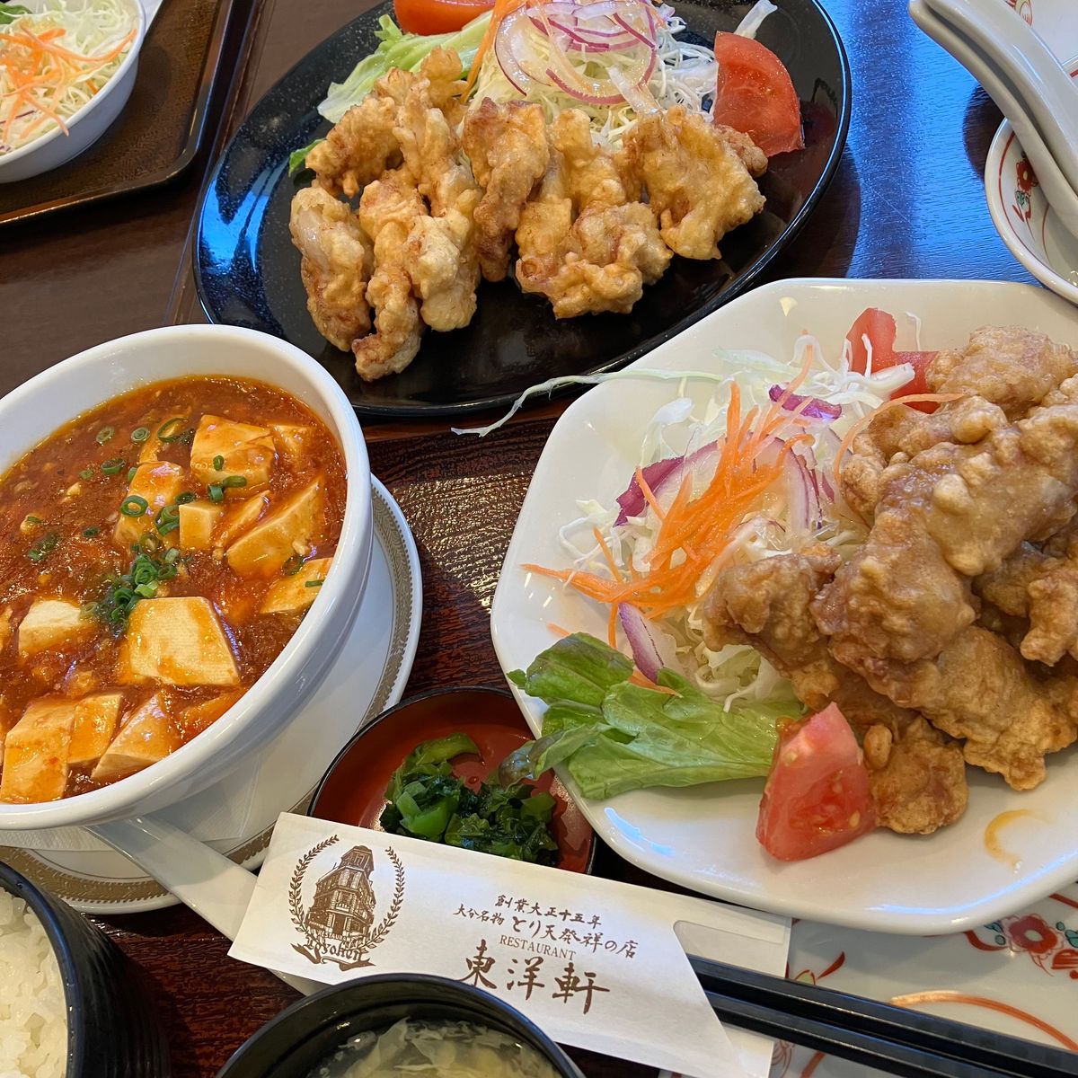 大分グルメ。
とり天めちゃくちゃ美味しかった！
オススメのお店は、東洋軒と...