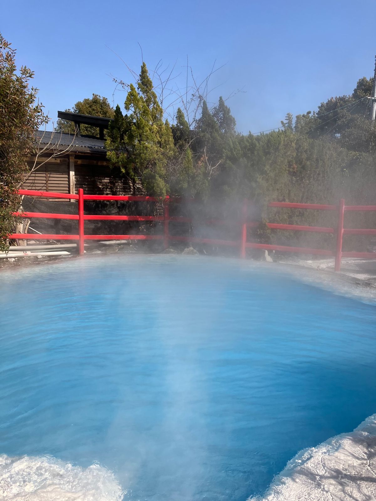 地獄めぐり。
自然にこんな事になるなんてすごい！