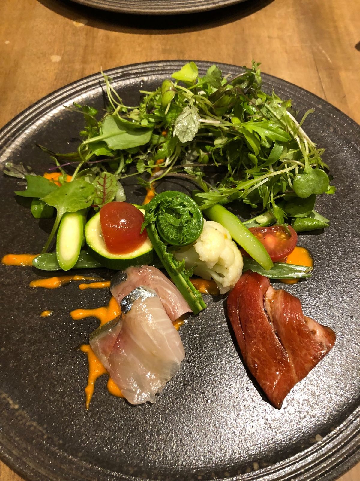 日光湯葉巻き 全  にて     湯葉のしゃぶしゃぶ  こだわり野菜を使っ...