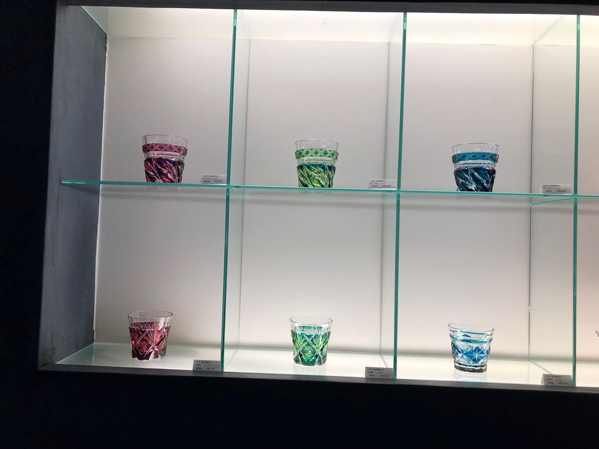 鹿児島と言ったら、美味しい料理に、桜島、薩摩切子に・・・やっぱりシロクマ💕
