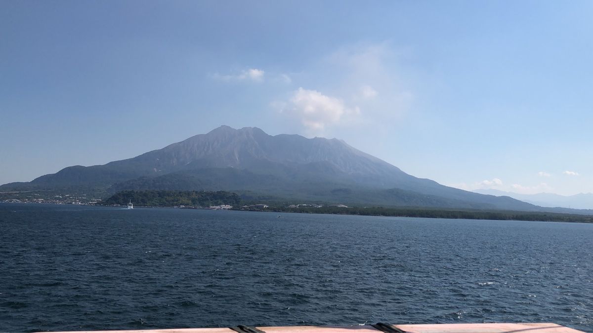 鹿児島と言ったら、美味しい料理に、桜島、薩摩切子に・・・やっぱりシロクマ💕
