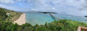 玄界灘のイカ🦑
七ツ釜
角島大橋
海中魚処萬坊