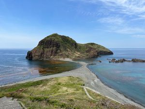 二つ亀、大野亀
佐渡島北東側の景勝地