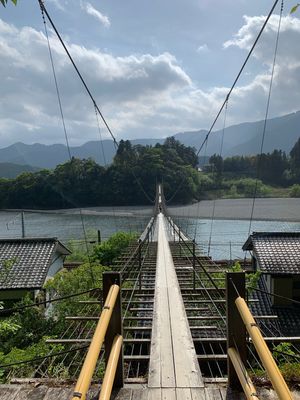 塩郷の吊り橋