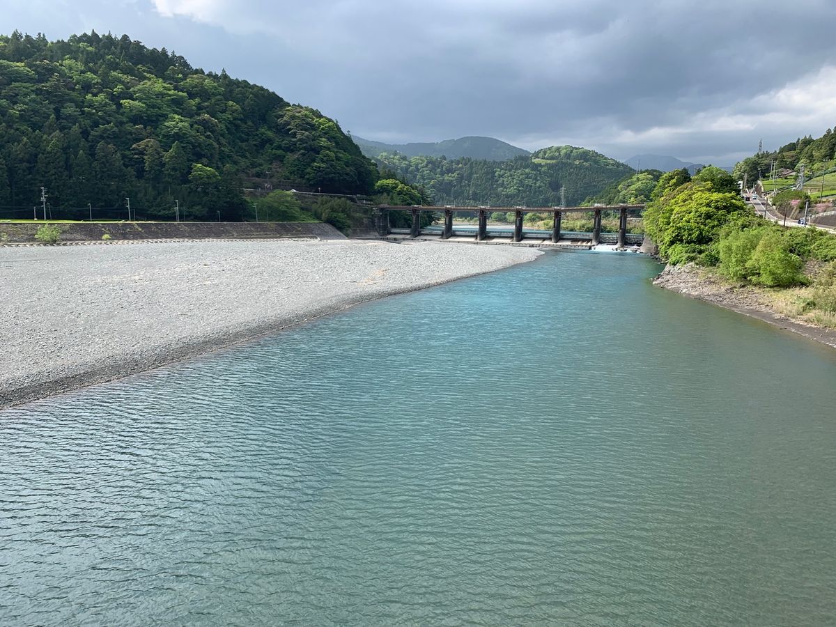 塩郷の吊り橋