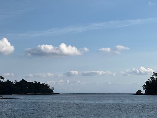 日本・石川県「石川県（能登の旅）」の写真：1日目はめちゃくちゃ晴れて空気も澄んでい...