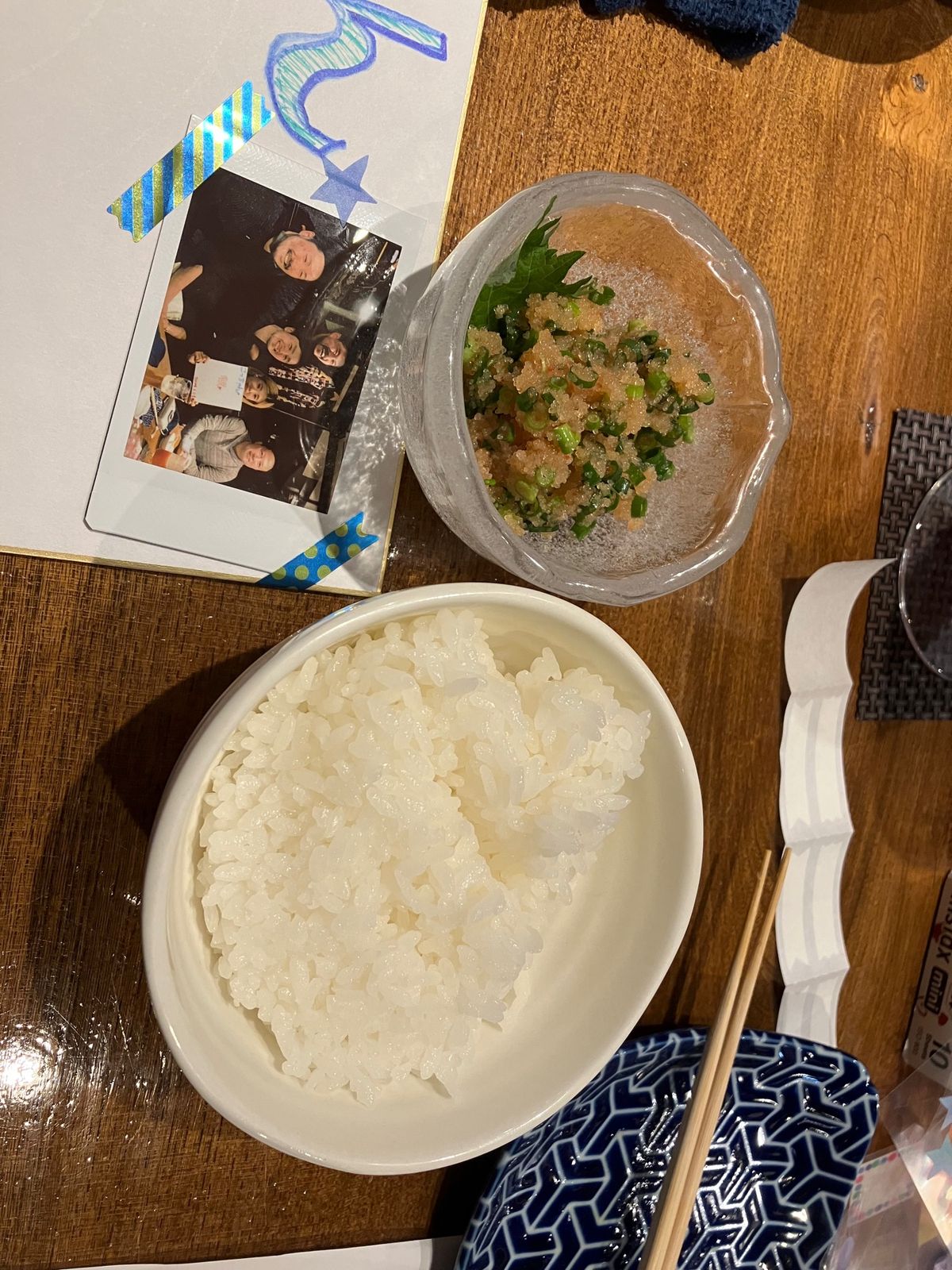 高山の美味しいもの。
こびしやのおにぎり。
富山県産のほたるいか。
でこな...