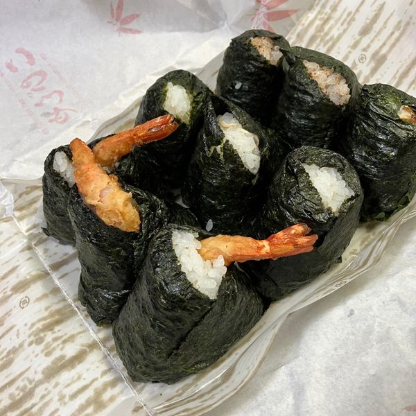 日本・高山「岐阜県（春の飛騨高山帰省）」の写真：高山の美味しいもの。
こびしやのおにぎり...