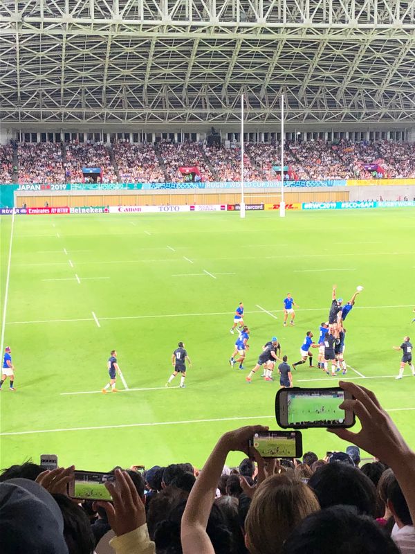 日本・兵庫県「神戸ラグビーワールドカップ観戦ツアー」の写真