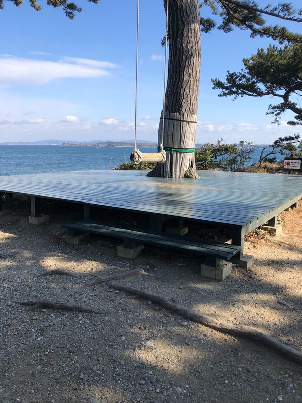 日本・愛知県「日間賀島電車船旅行」の写真