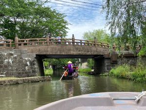 琵琶湖、近江八幡水郷巡り