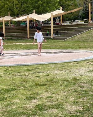 道の駅四季の郷公園
ドックランや子供の遊び場もあり朝から賑わってました。