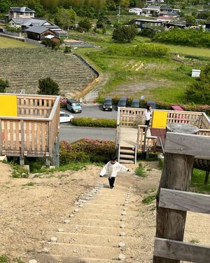 道の駅四季の郷公園
ドックランや子供の遊び場もあり朝から賑わってました。